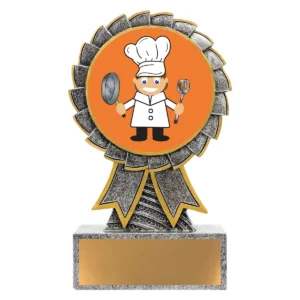 Silver aster - chef with resin construction
