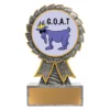 ast09-silver Silver aster - goat with resin construction