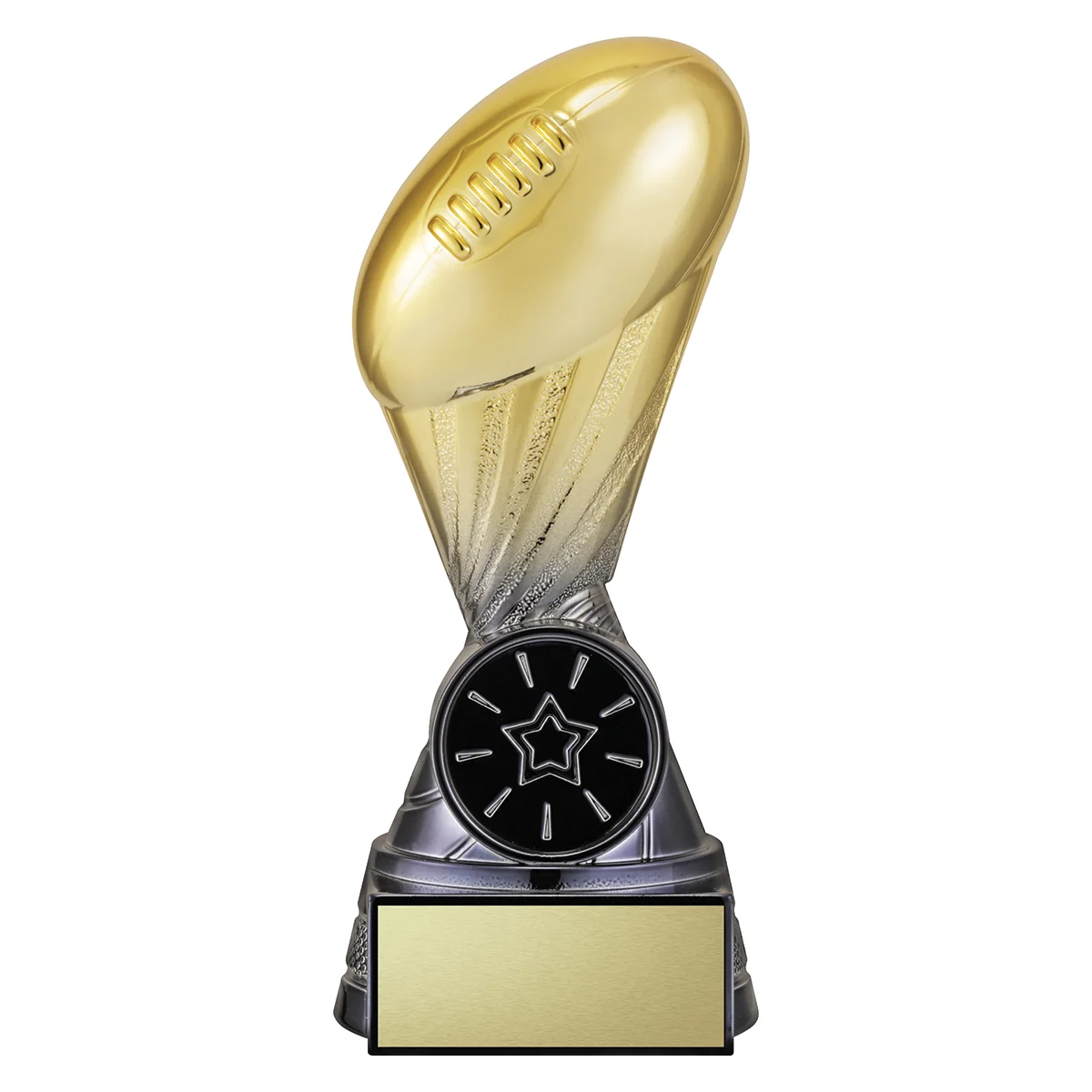-gold Black / gold aussie rules fortis - black & gold with resin construction