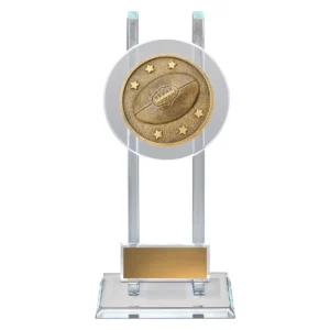 Gold aussie rules spartan glass with glass construction