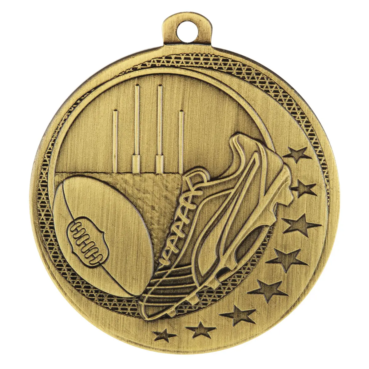 mw912g-gold Gold aussie rules wayfare with metal construction