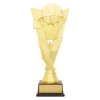 x528a-gold Gold basketball marvel with plastic construction
