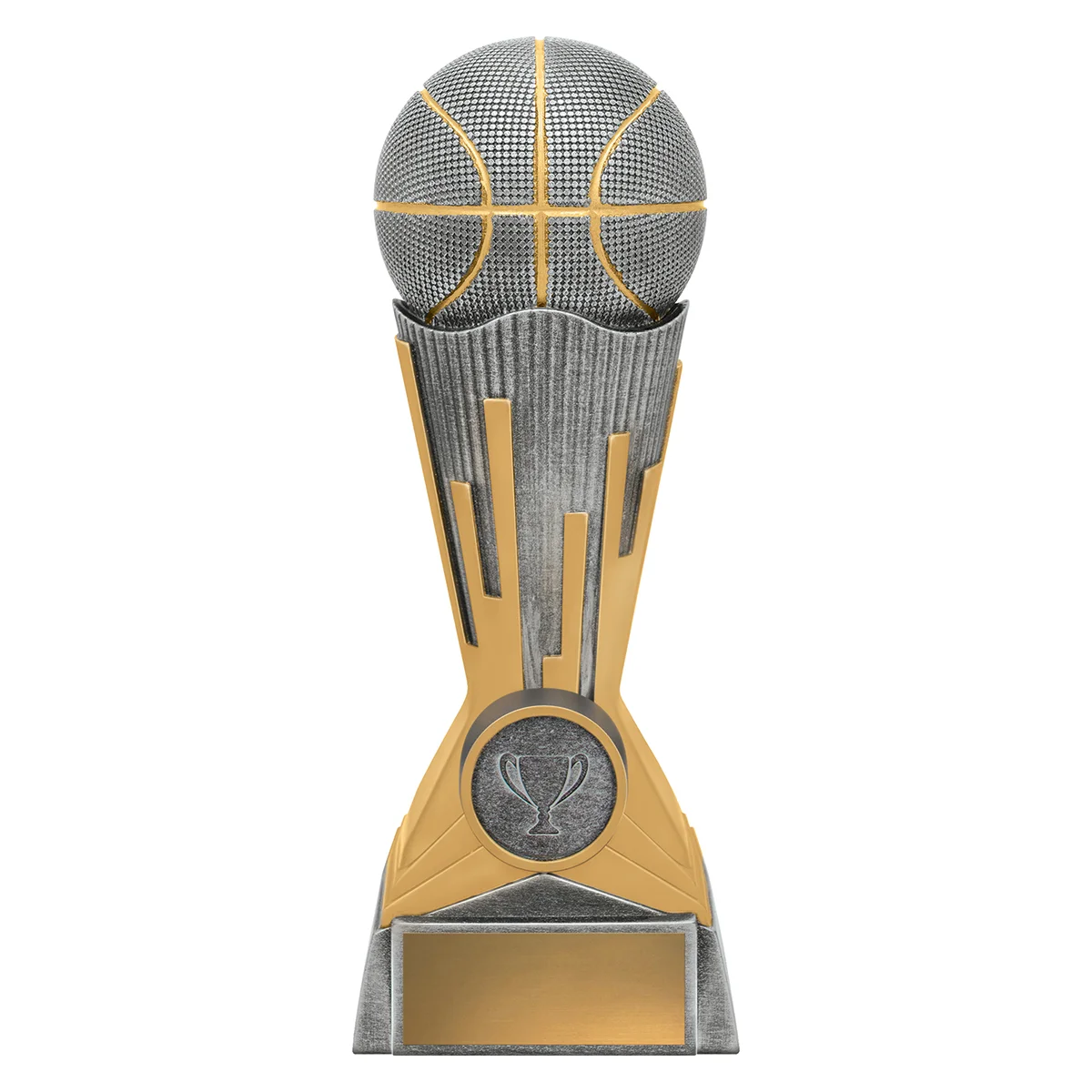 10007c-silver Silver basketball mercury with resin construction