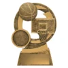a3634a-gold Gold basketball mirage with resin construction