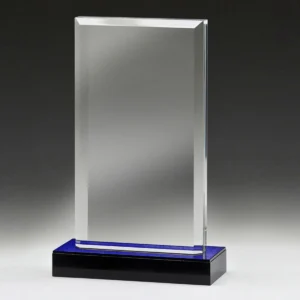 Blue blue mirror with acrylic construction