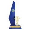tim32a-blue Blue blue starboard with plastic / timber construction