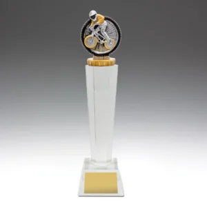 Bmx crystal with crystal construction