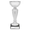 cup181a-silver Silver bordeaux cup with plastic / metal / marble construction