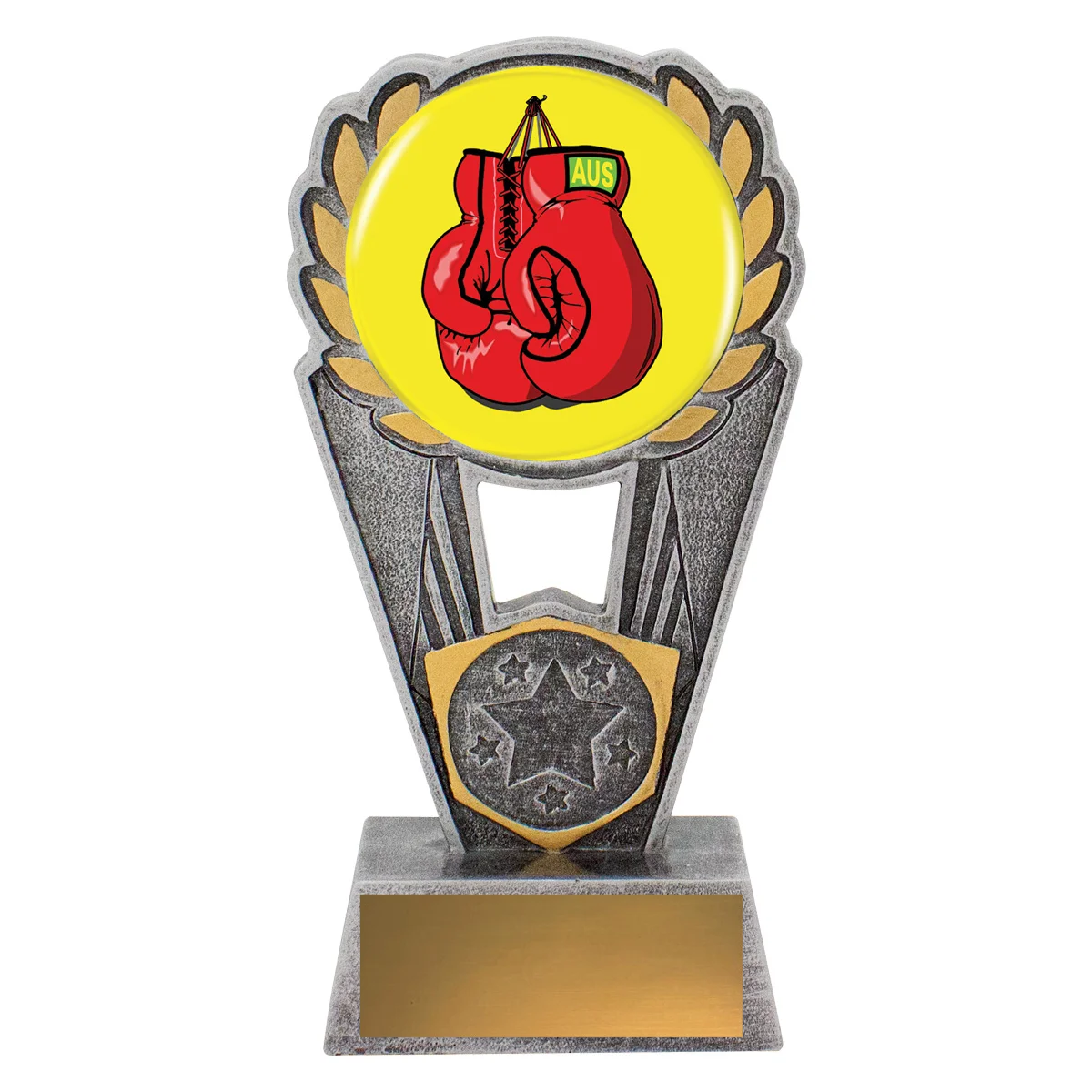 psk32a-silver Silver boxing polaris - colour with resin construction