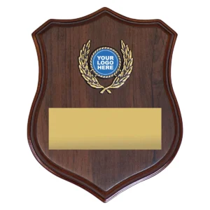 Walnut braeburn shield with timber construction