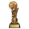 Gold budget raised ball with resin construction