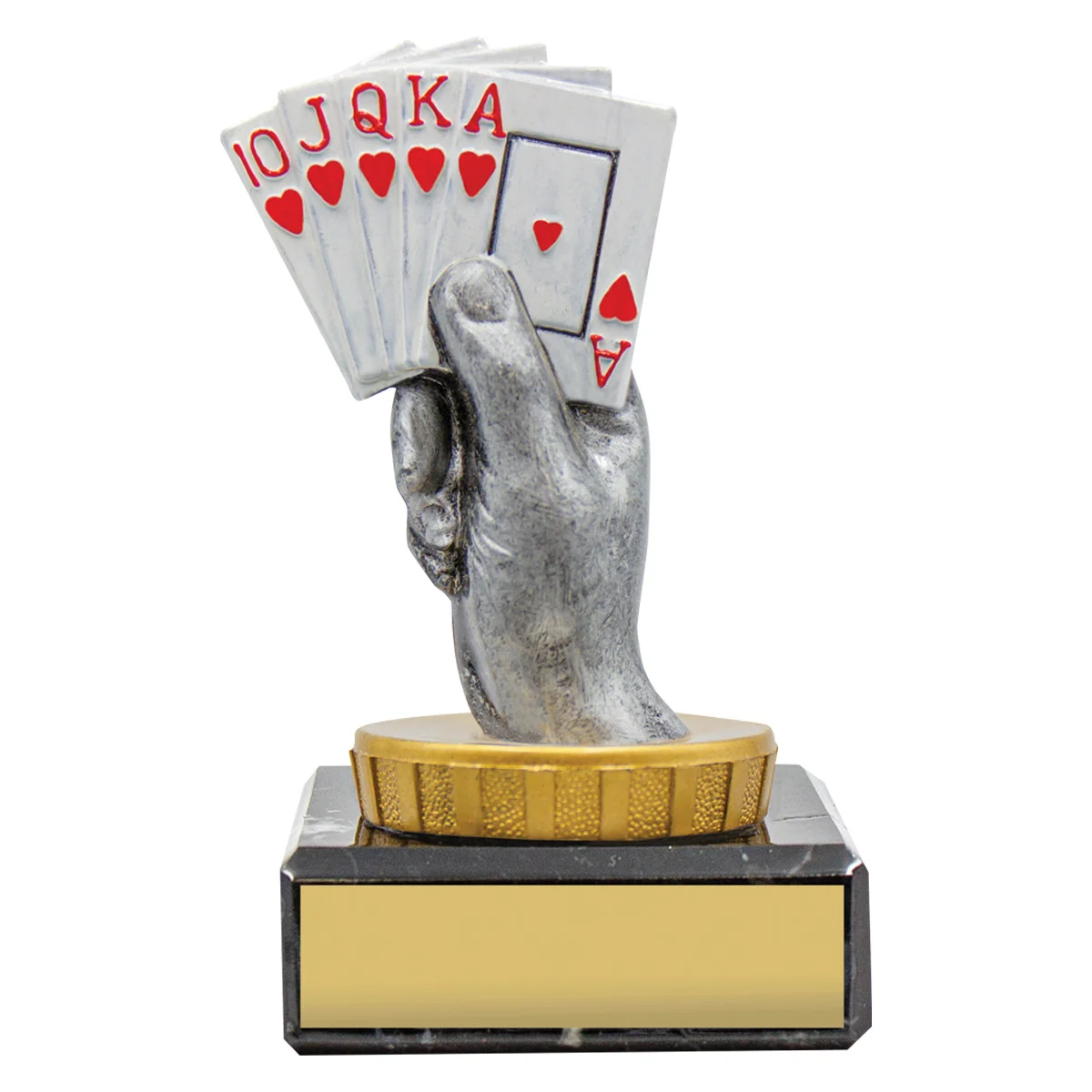 um97a-black Black cards marble with marble construction