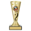 crv05a-gold Gold carnival cup - academic with plastic / marble construction