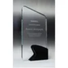 Clear / black celestial glass- arch with glass construction