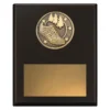 sp625c-black Black challenge plaque - cross country with timber construction