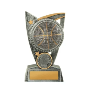 Silver / gold challenger series-basketball with res / ilient construction