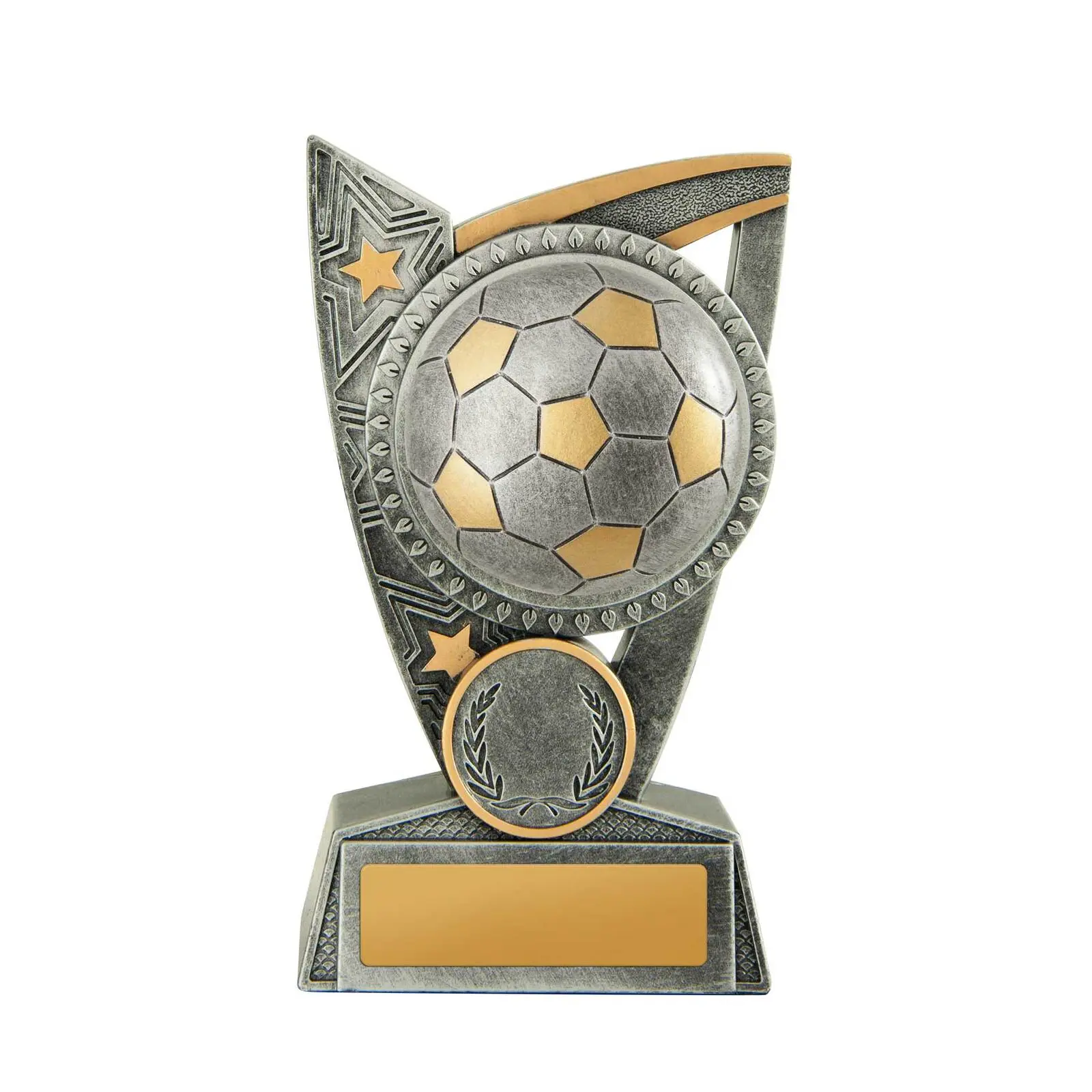 17a-2dc9ga-silver Silver challenger series- football with res / ilient construction