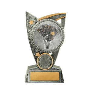 Silver challenger stand-poker with res / ilient construction