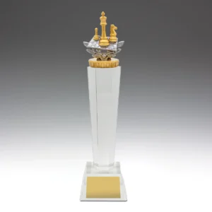 Chess crystal with crystal construction