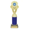 chev03d-blue Blue chevron with plastic / marble construction