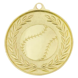 Gold classic wreath with metal construction