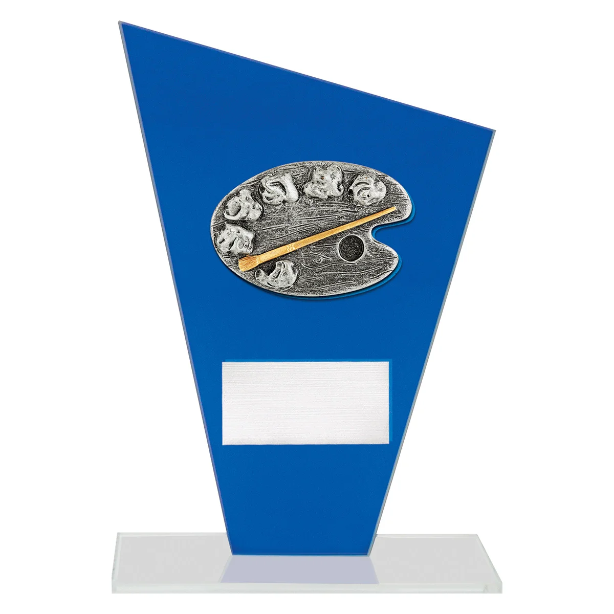 wf306a-blue Blue cobalt glass - art with glass construction