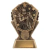 cr155a-gold Gold cosmos - american football with resin construction