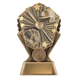 Gold cosmos - baseball with resin construction