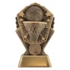 cr134a-gold Gold cosmos - basketball with resin construction