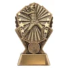 cr175a-gold Gold cosmos - female with resin construction