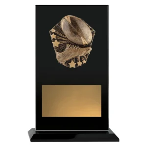 Black cosmos glass - league / union with glass construction