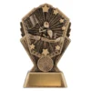 cr165a-gold Gold cosmos - go kart with resin construction