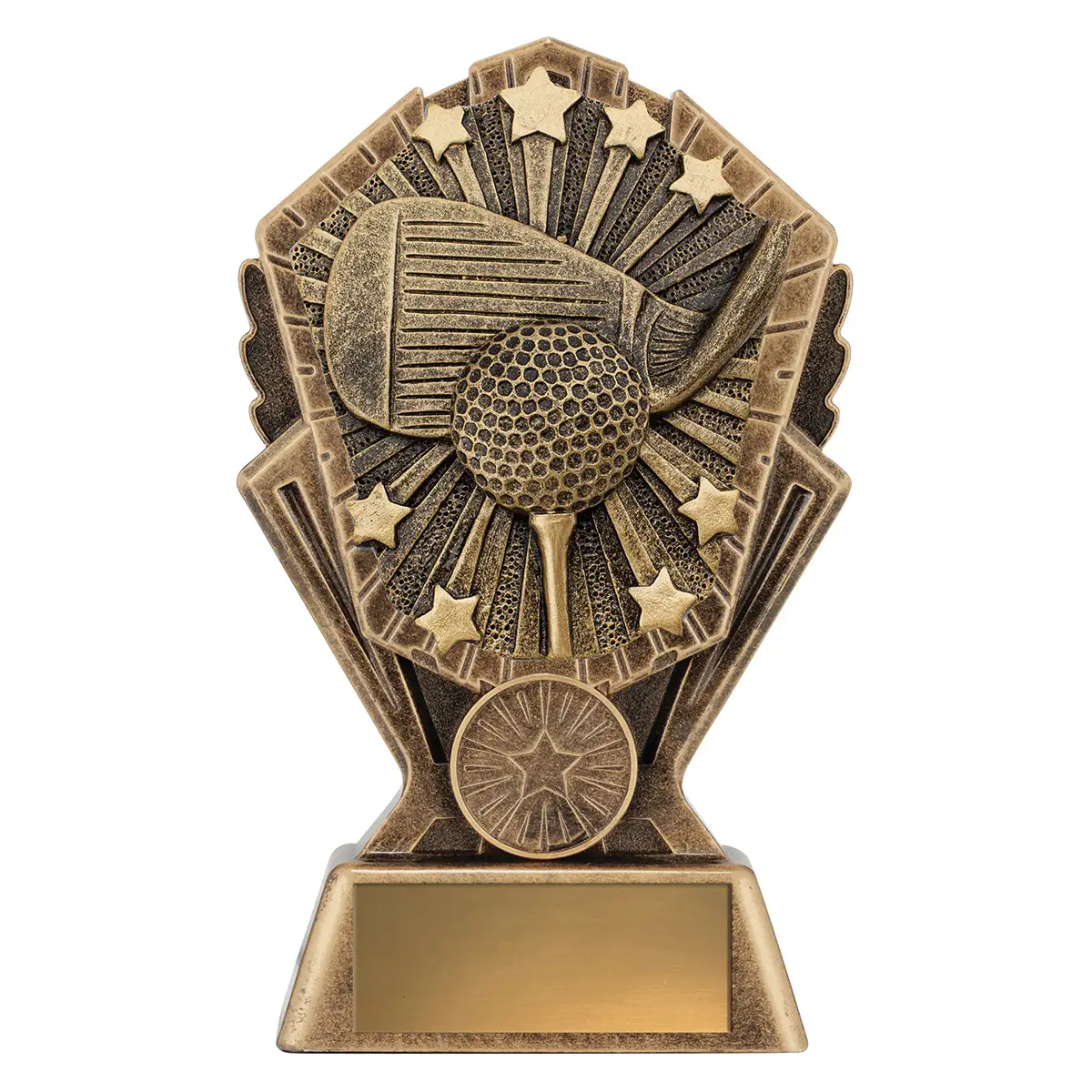 Gold cosmos - golf with resin construction