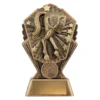 cr182a-gold Gold cosmos - horse's rear with resin construction