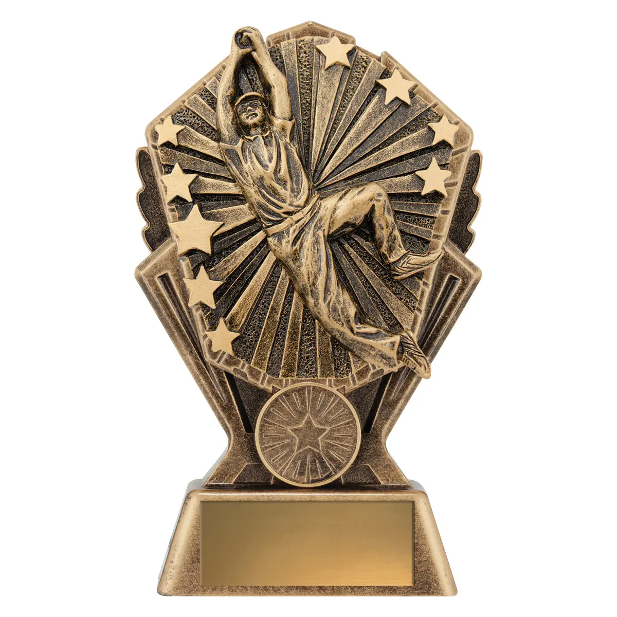 cr110a-gold Gold cosmos - male fielding with resin construction
