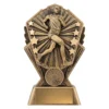 cr101a-gold Gold cosmos - male running with resin construction