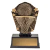 csm34-gold Gold cosmos super mini - basketball with plastic construction
