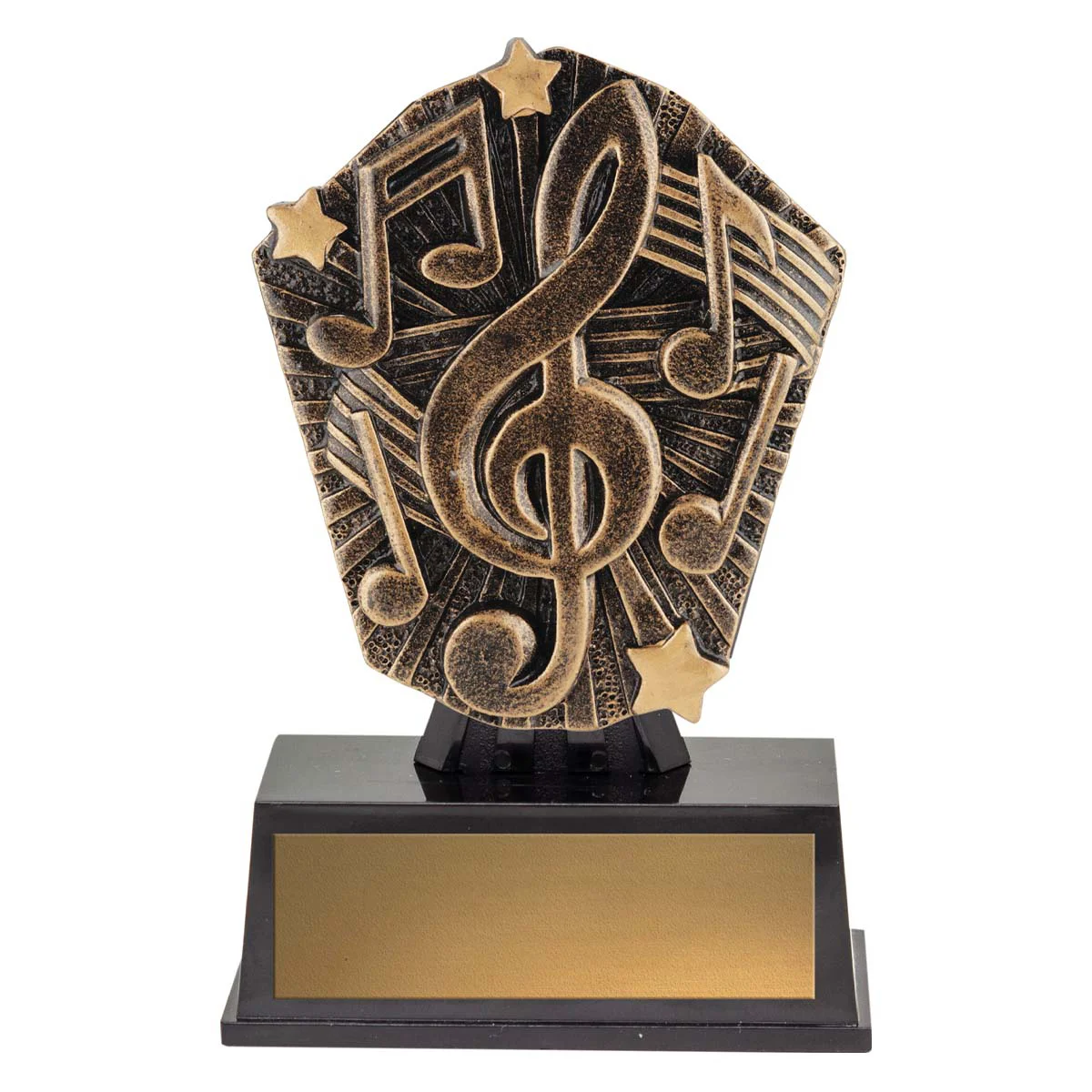csm21-gold Gold cosmos super mini - music with plastic construction