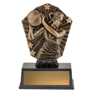 Gold cosmos super mini - netball with plastic construction