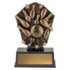 csm52-gold Gold cosmos super mini - tenpin with plastic construction