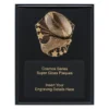 crk739a-black Black cosmos super plaque with timber construction