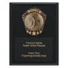 Black cosmos super plaque - bowls with timber construction