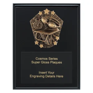 Black cosmos super plaque - swim with timber construction
