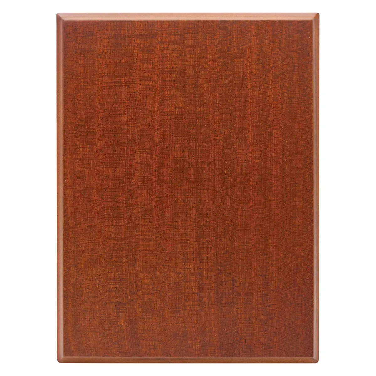 Walnut craftsman plaque with timber construction