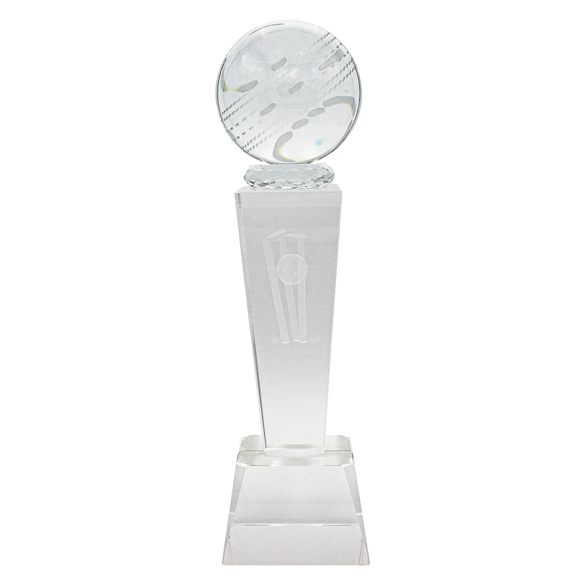 Cricket crystal tower with crystal construction