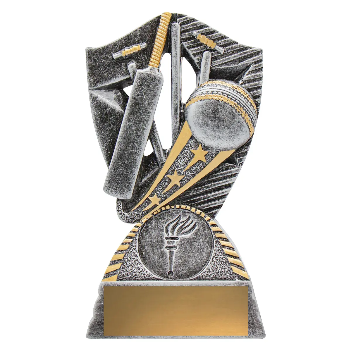 a2040a-silver Silver cricket gambit with resin construction