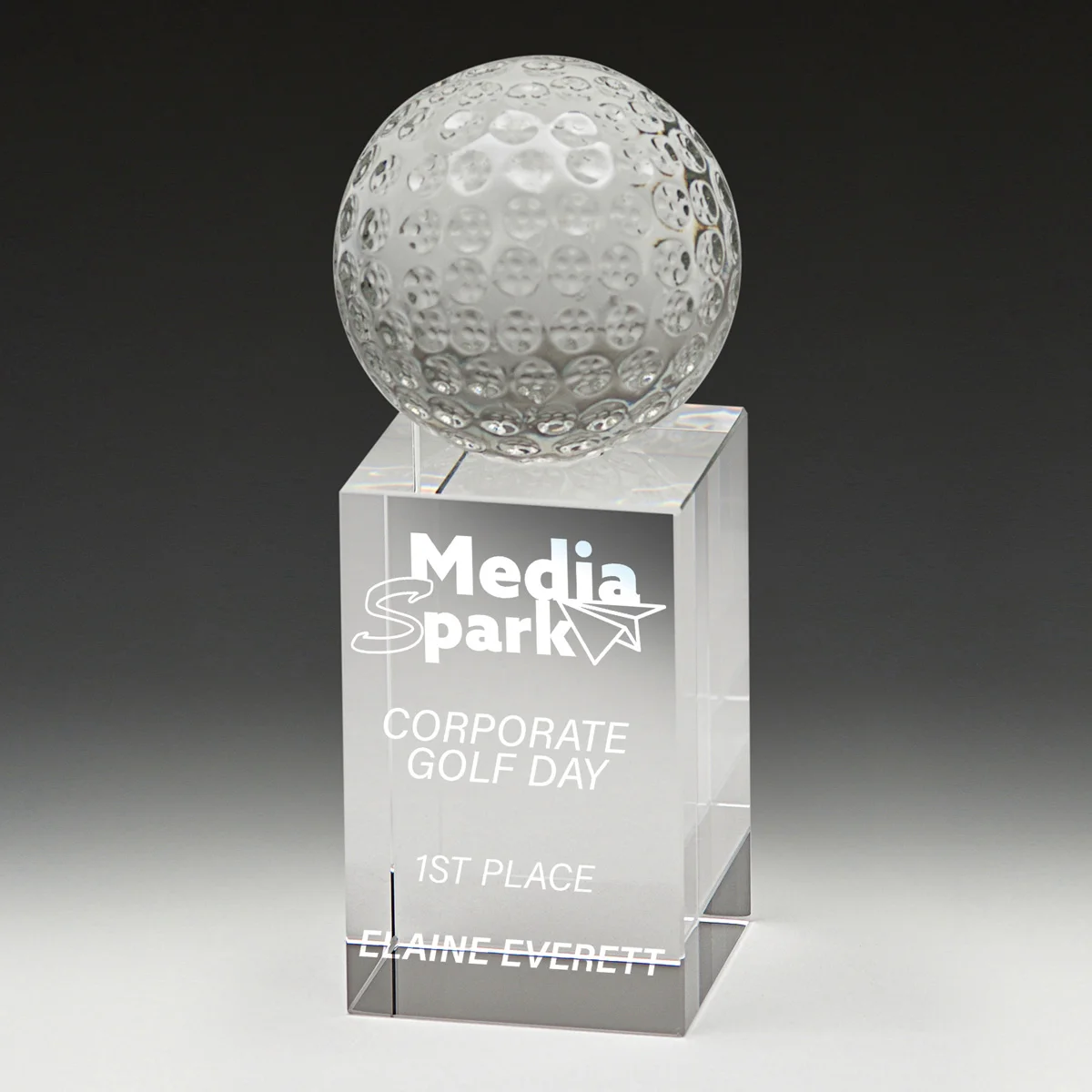 wc809-grey-bg Crystal acorn - golf with crystal construction