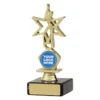 d5142a-gold Gold dance queen with plastic / marble construction