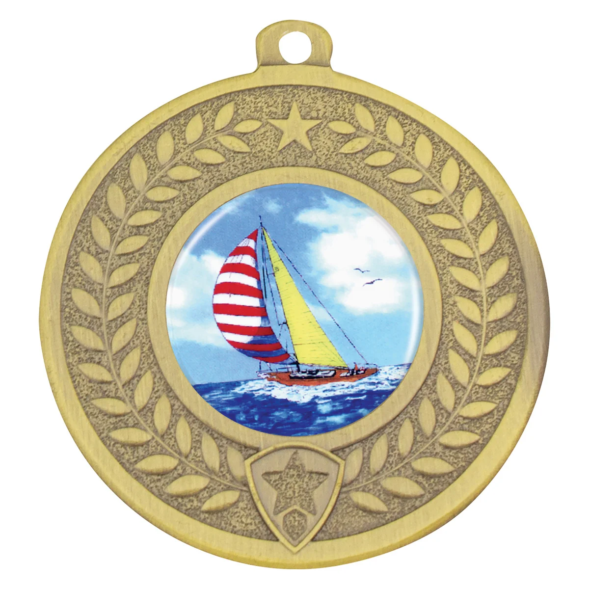 Gold distinction - sailing with metal construction