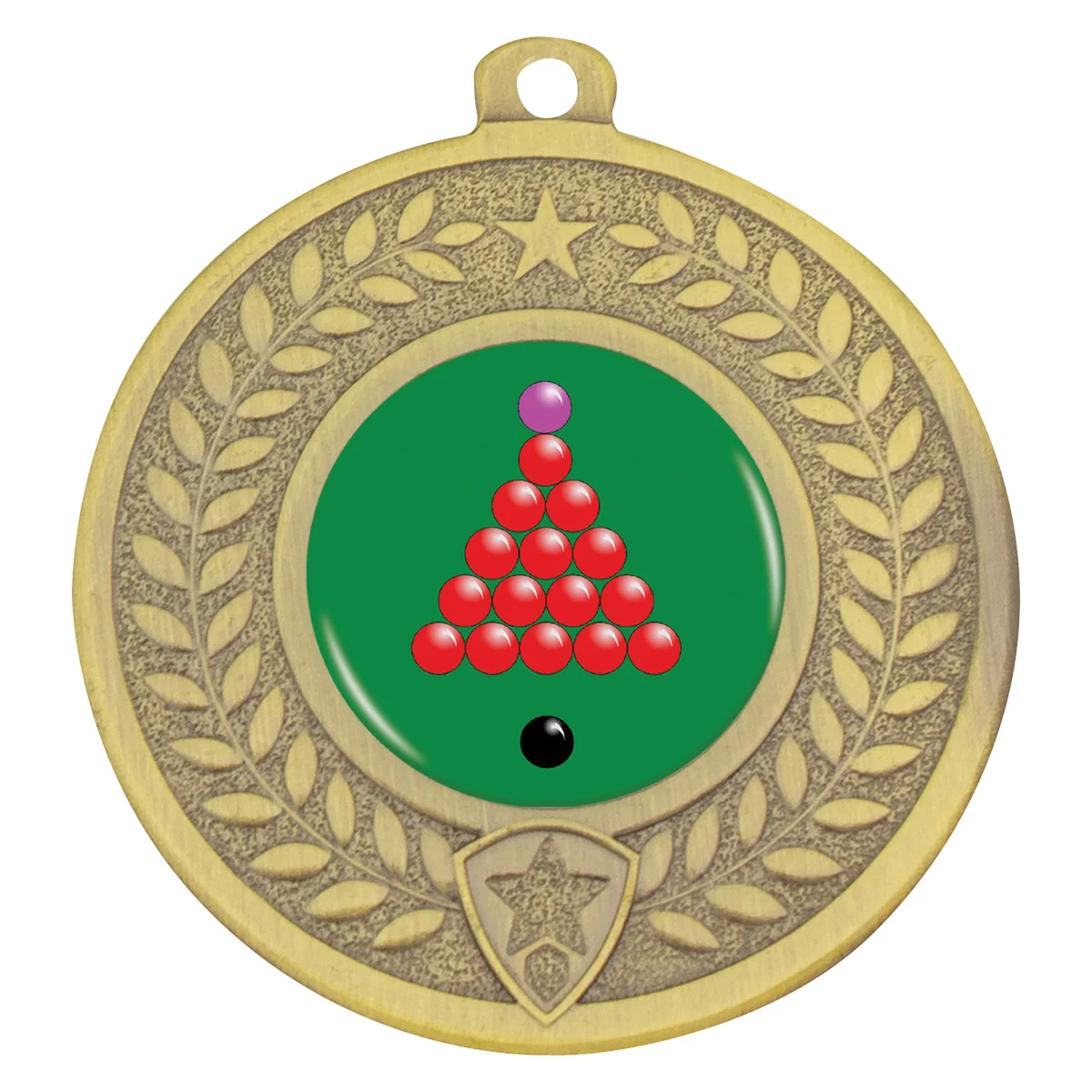 dmk158g-gold Gold distinction - snooker with metal construction